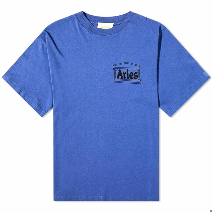Photo: Aries Men's Temple T-Shirt in Navy