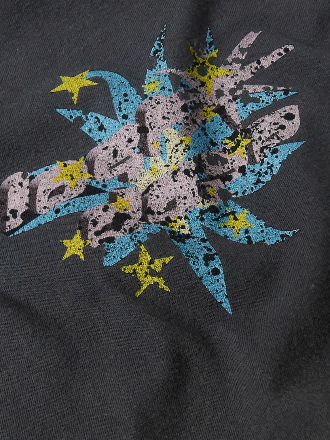 Lost Daze - Logo-Print Ombré Cotton-Jersey T-Shirt - Gray