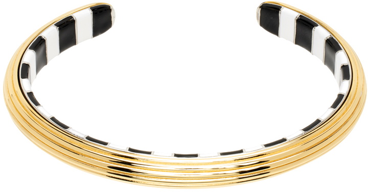 Photo: AMI Paris Gold Lineami Open Cuff Bracelet