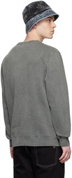 Études Grey Organic Cotton Sweatshirt