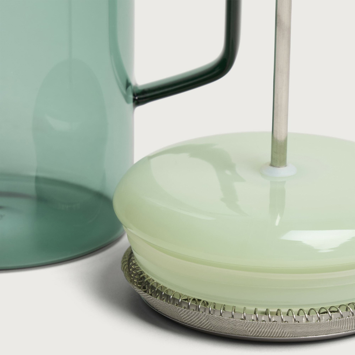 HAY French Press Brewer in Aqua