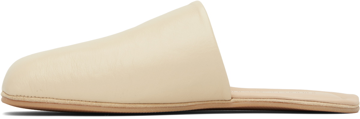 OUR LEGACY WORK SHOP Emporio Armani Beige Cigarr Slippers