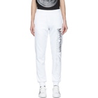 Moschino White Couture Lounge Pants