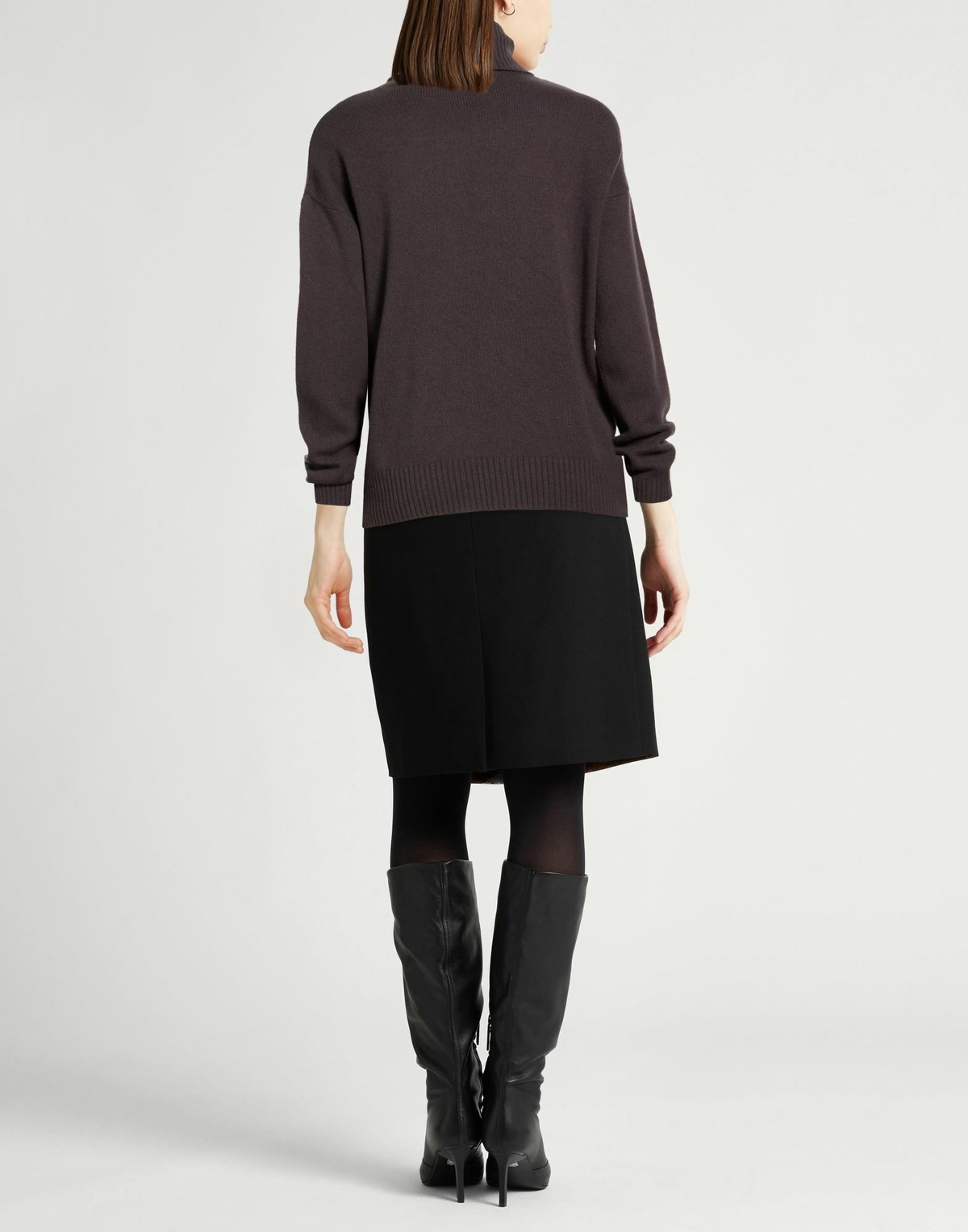 Crossley Womens Turtleneck Mauve