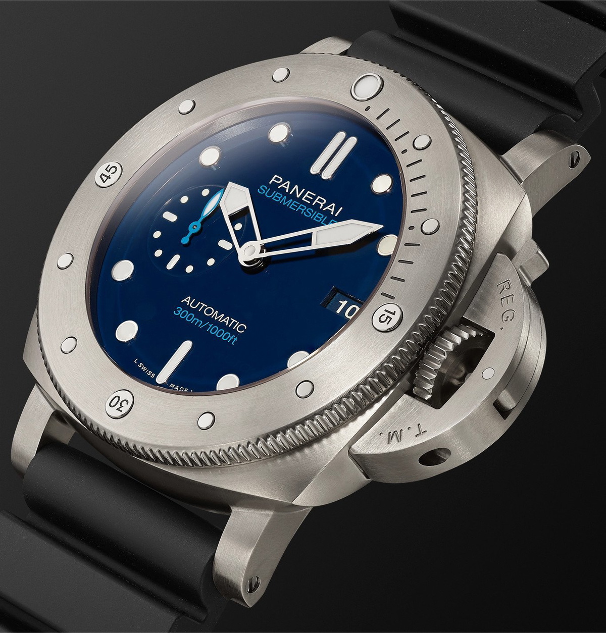 Panerai - Submersible Automatic 47mm BMG-TECH and Rubber Watch, Ref. No. PNPAM00692 - Blue