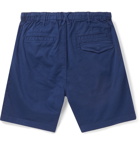 Alex Mill - Stretch-Cotton Twill Drawstring Shorts - Blue