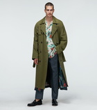 Dries Van Noten - Double-breasted cotton trench coat