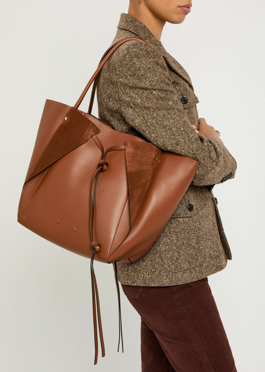 Gabriela Hearst Marija Leather Tote bag - Tan - One Size