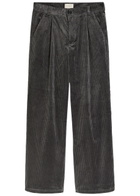 Oliver Spencer Orsman Corduroy Wide-leg Trousers Dark Grey