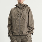 Goldwin Men's Ripstop Hooded Jacket in Sand Land