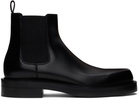 Lanvin Black Banjo Ankle Boots
