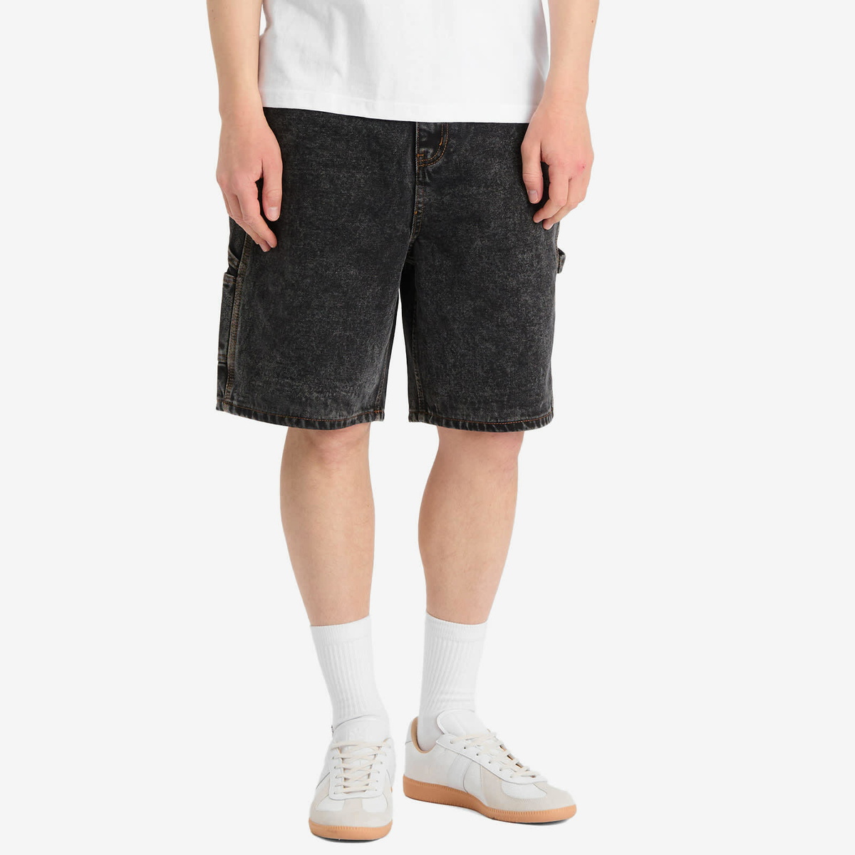 Butter Goods Men's Weathergear Denim Shorts in Gunmetal