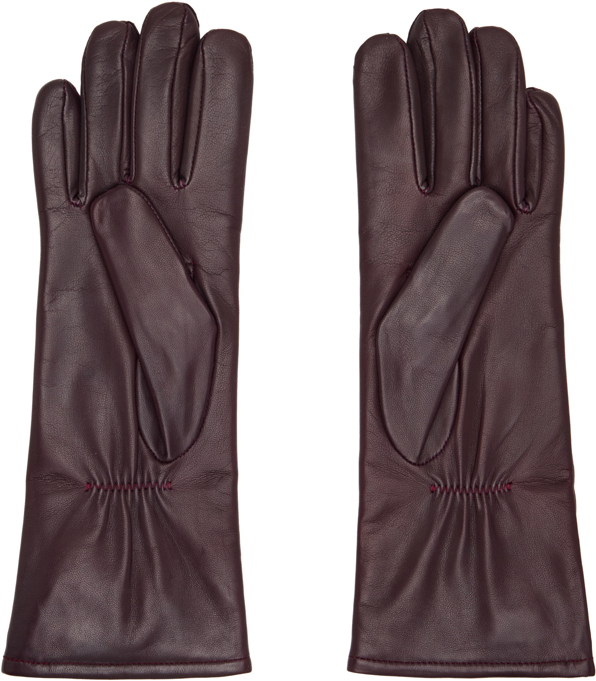 OUR LEGACY Burgundy Her Gloves