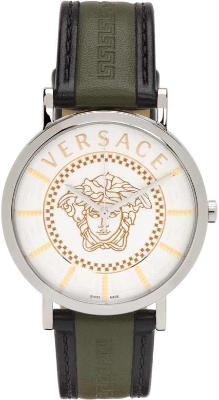 Photo: Versace Silver Essential Watch