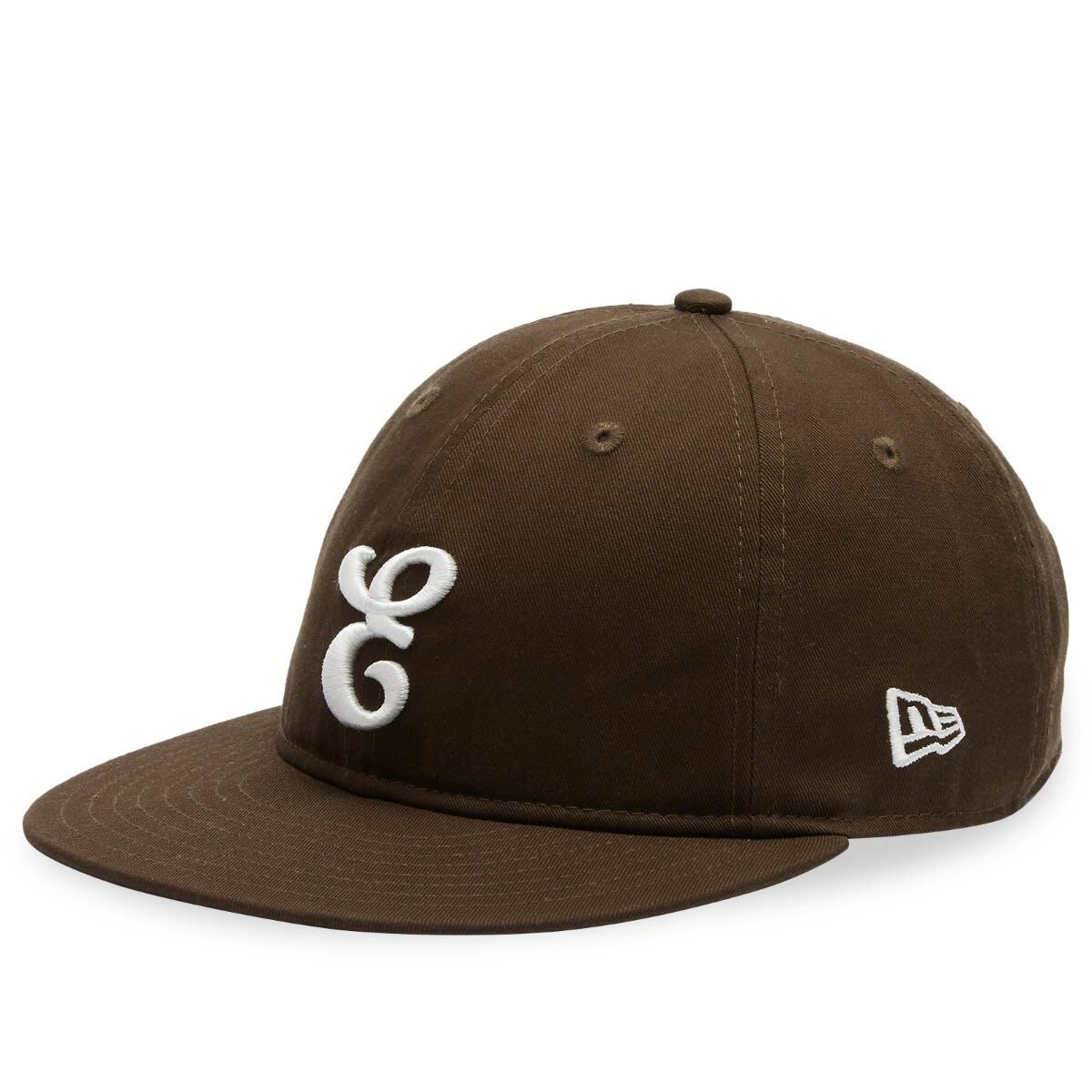 E by END. New Era 9Fifty Retro Crown in Walnut