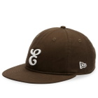 E by END. New Era 9Fifty Retro Crown in Walnut