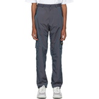 John Elliott Navy CAT Edition Iridescent Nylon Cargo Pants