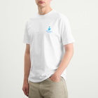 Norse Projects Men's Johannes Organic The Lakes Print T-shirt in White
