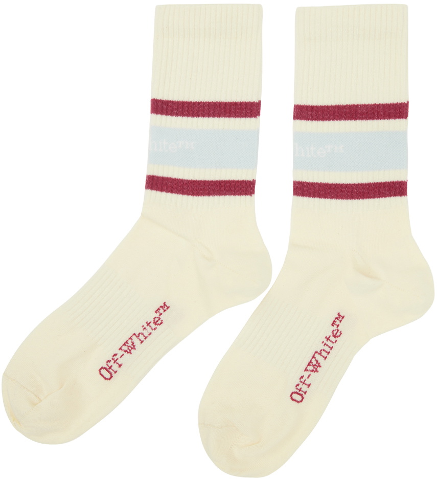 Off-White Off-White Striped Socks Off-White
