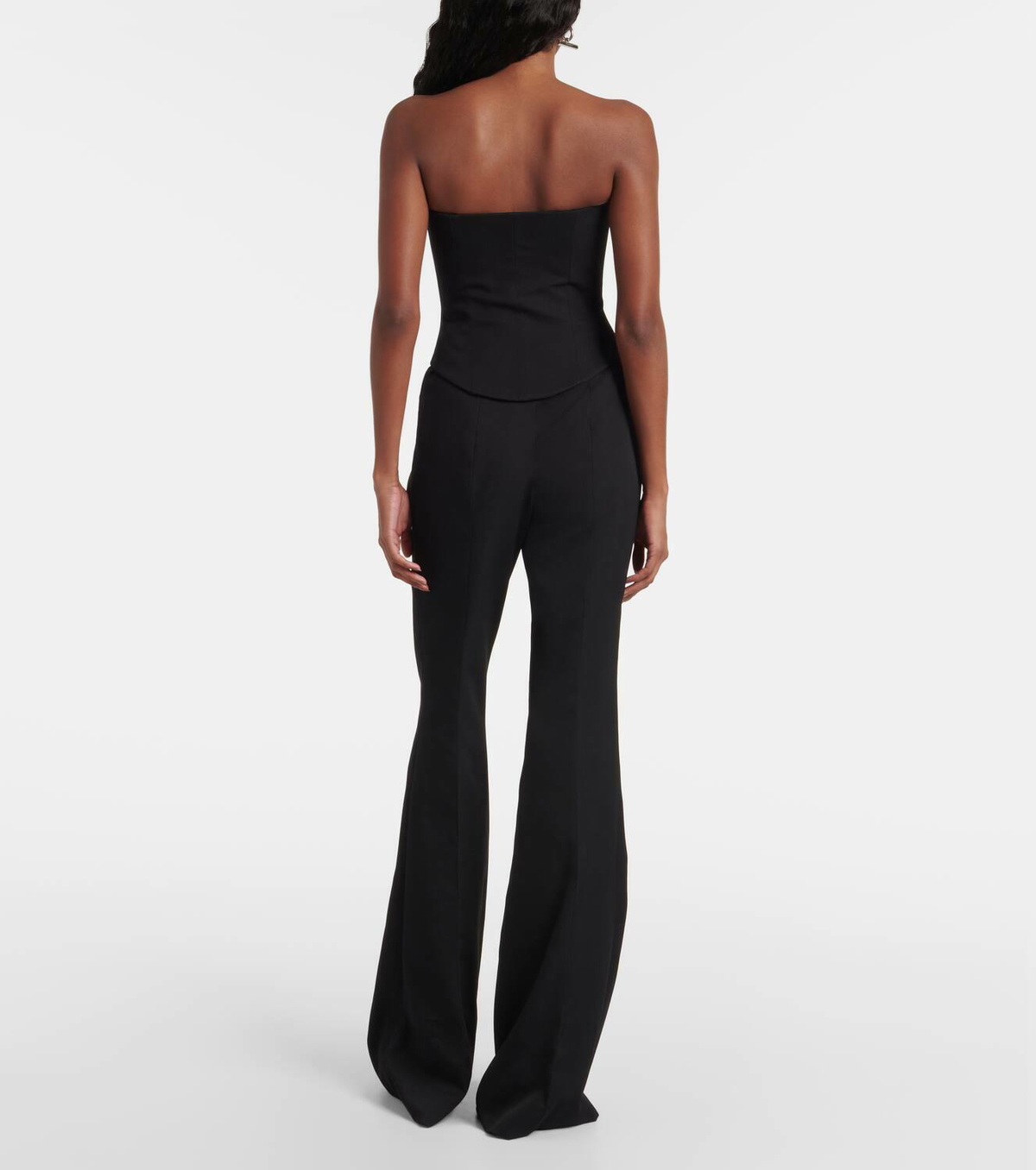 McQueen Wool corset top