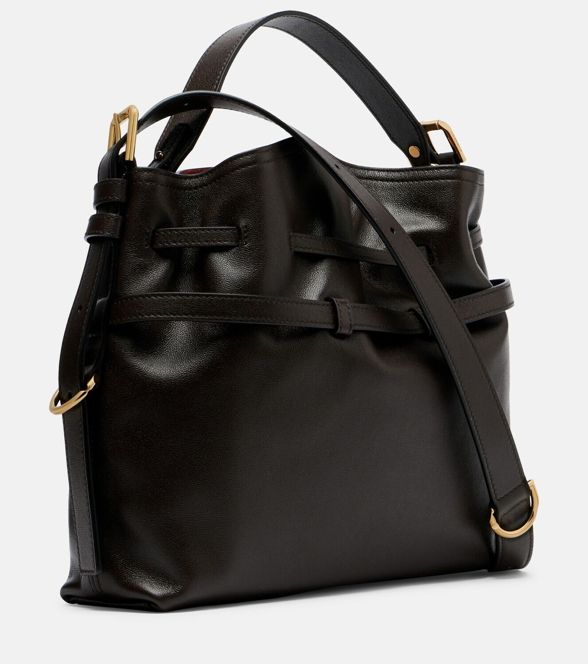 Givenchy Voyou Bucket Small leather shoulder bag