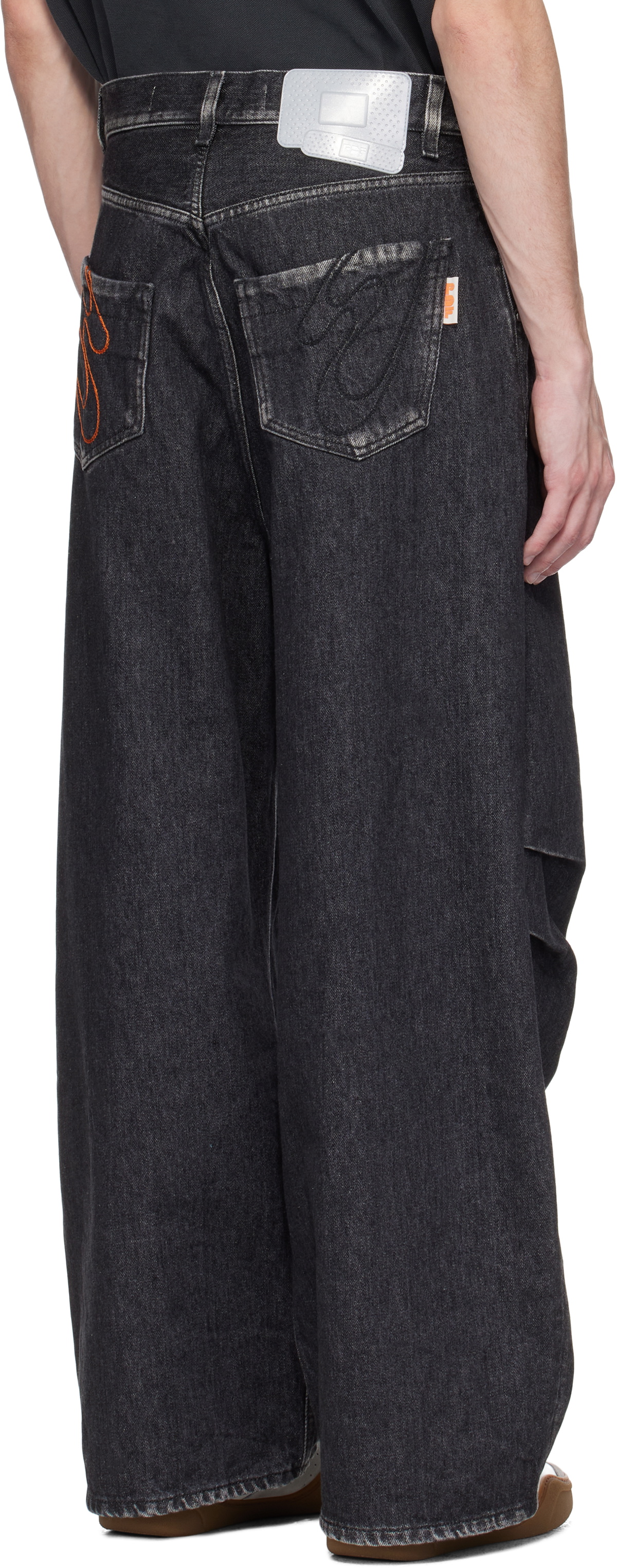 PDF Black 'Fat Angelo' Jeans