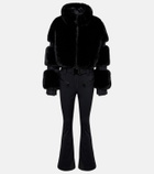Goldbergh Lieke faux fur-trimmed ski jumpsuit