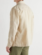 Altea - Linen Overshirt - Neutrals