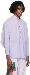 HOMME PLISSÉ ISSEY MIYAKE Purple Pocket Shirt