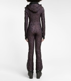 Jet Set Magic Ghoster leopard-print ski suit