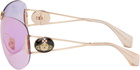 Vivienne Westwood Gold Tina Sunglasses