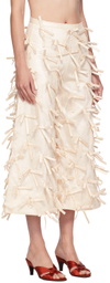 SUPER YAYA Off-White Tatiana Trousers