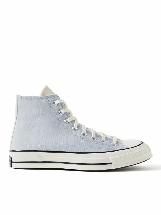 Photo: Converse - Chuck 70 Colour-Block Canvas High-Top Sneakers - White