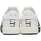 Valentino Garavani White Low-Top Calfskin VL7N Sneakers