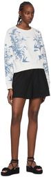 RED Valentino Black Cotton Shorts