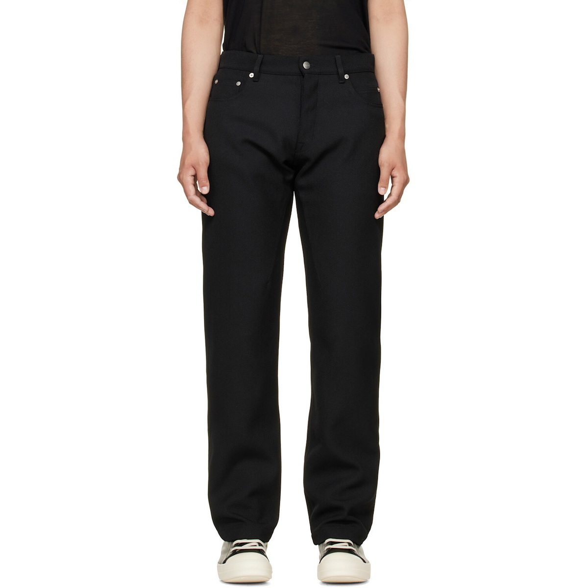 Rick Owens Black Tower Kurdt Trousers
