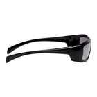 Rick Owens Black and Silver Larry Rick Sunglasses