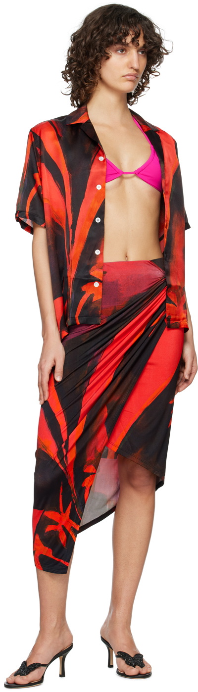 Louisa Ballou Red Weekend Shirt