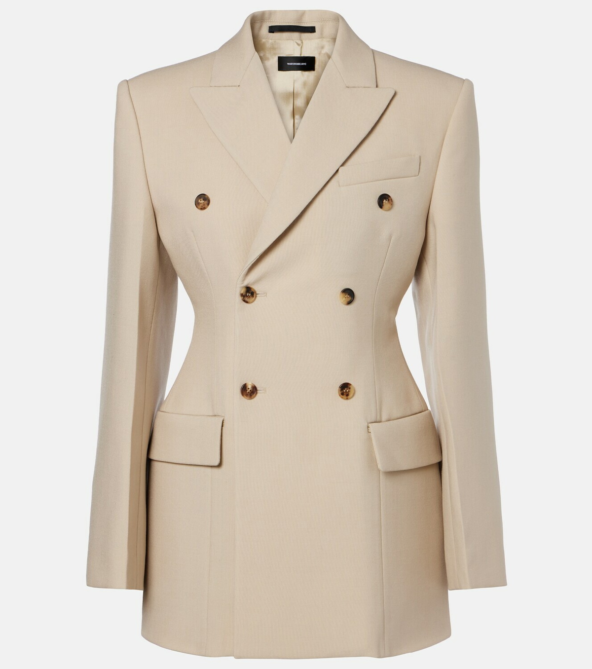 Wardrobe.NYC Double-breasted wool blazer