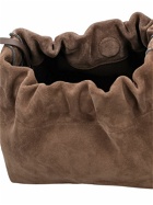 BRUNELLO CUCINELLI - Soft Velour Leather Shoulder Bag