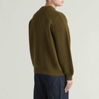 FrizmWORKS Men's Wool Deck Zipup Cardigan in Cinnamon
