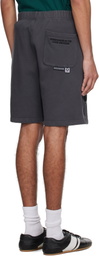 AAPE by A Bathing Ape Gray 'AAPE Now' Sweat Shorts