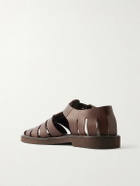 Mr P. - Fisherman Leather Sandals - Brown