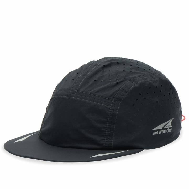 Photo: and wander Men's x Altra Ventilation Cap in Navy 