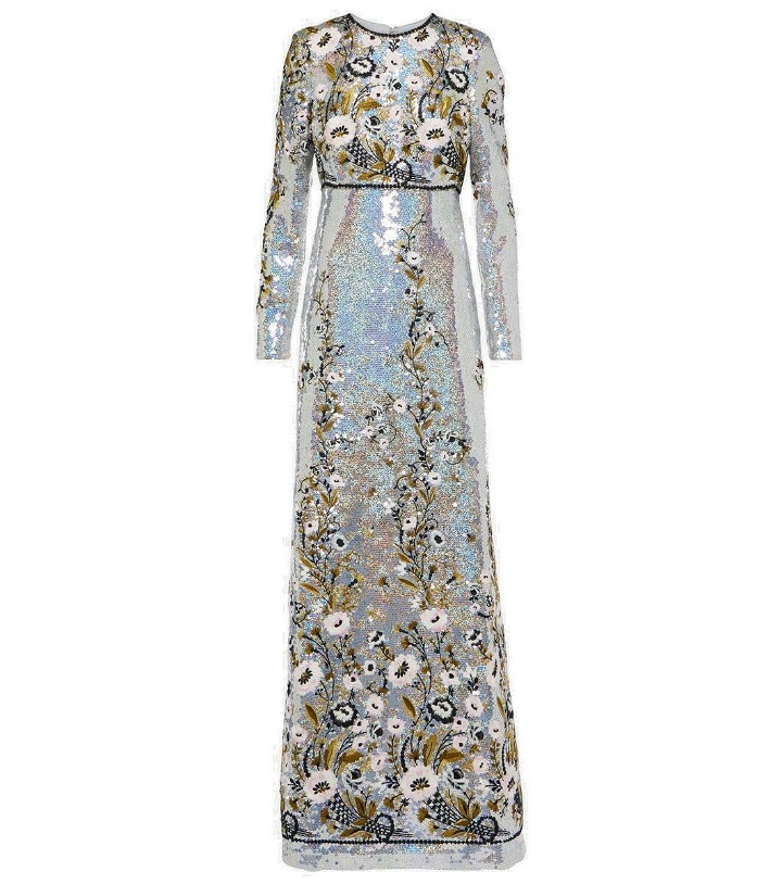 Photo: Giambattista Valli Floral sequined embroidered gown
