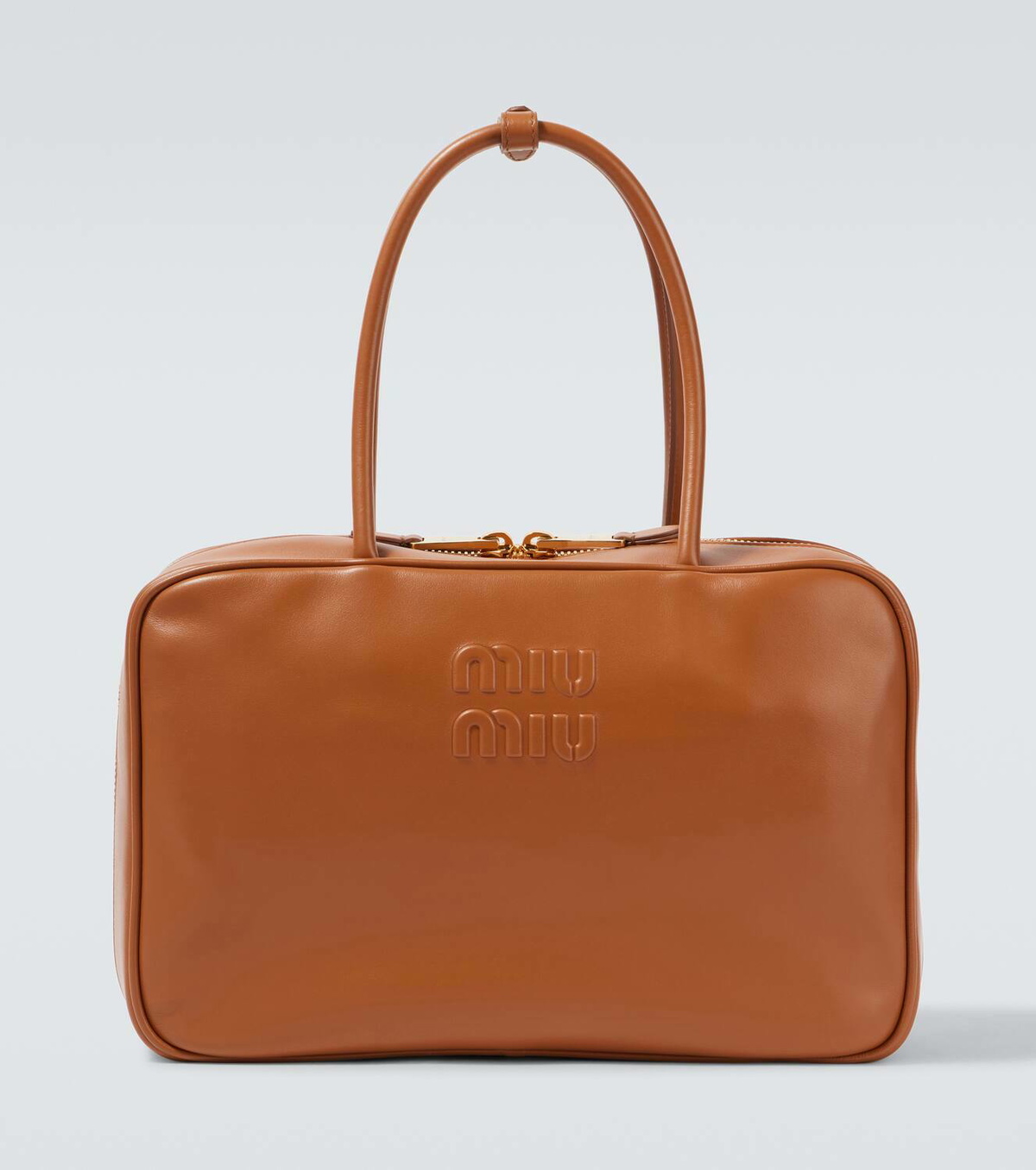 Miu Miu Beau Large leather tote bag Miu Miu