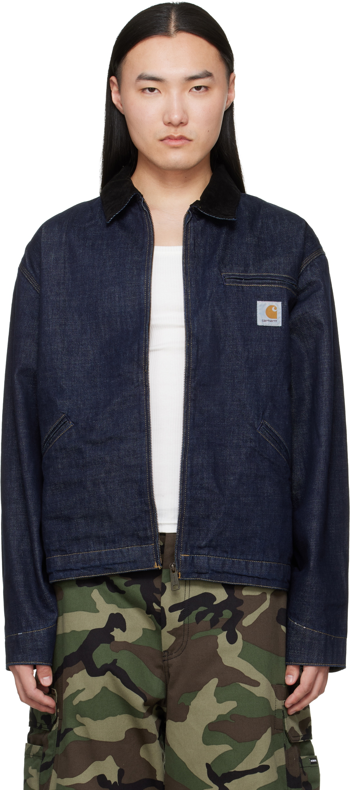 Carhartt Michigan Denim Chore Coat Carhartt WIP