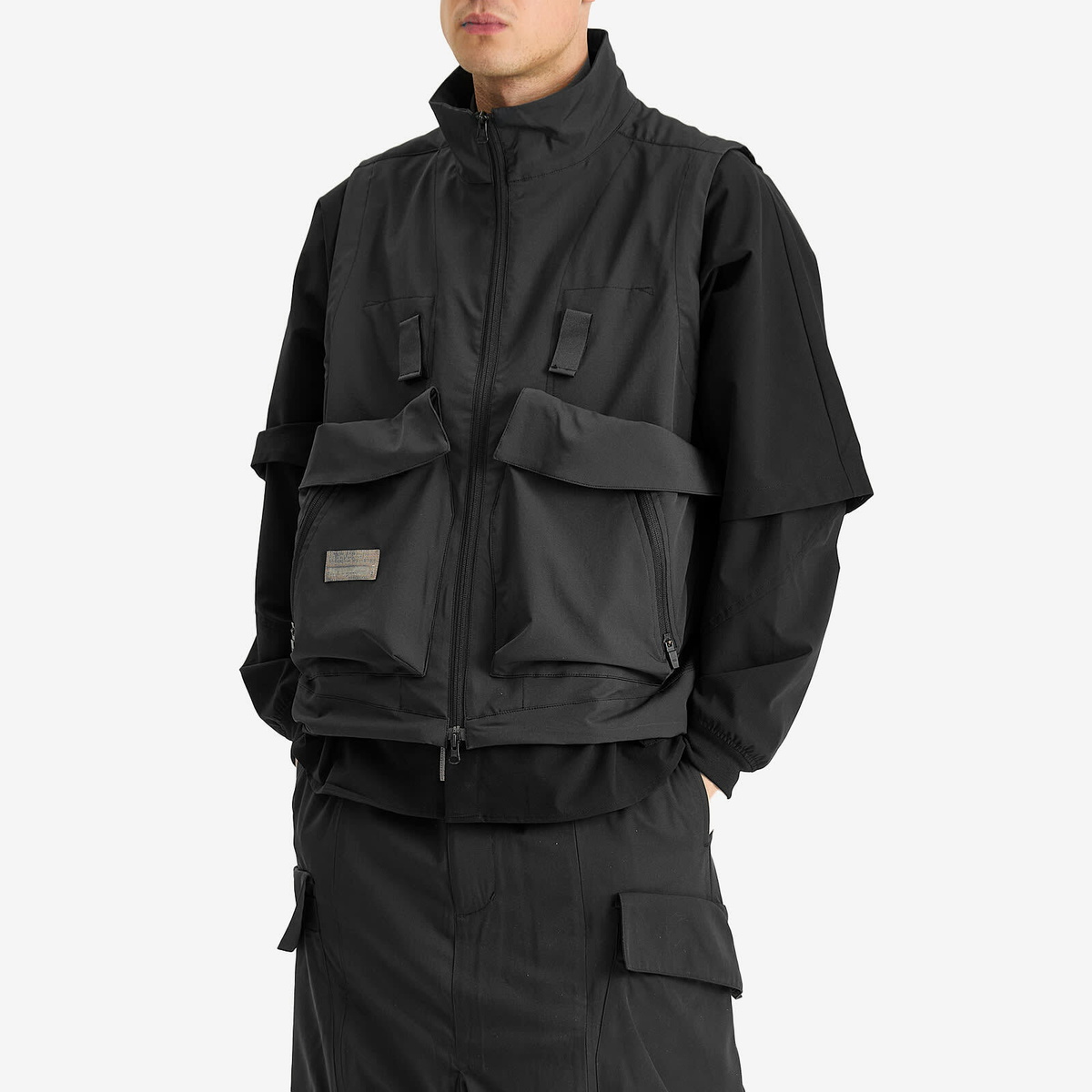 Poliquant Men's Packable Multiple Functions Vest in Black