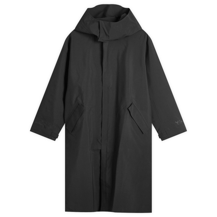 Photo: Y-3 Men's Gore-tex Parka Jacket Coat in Black