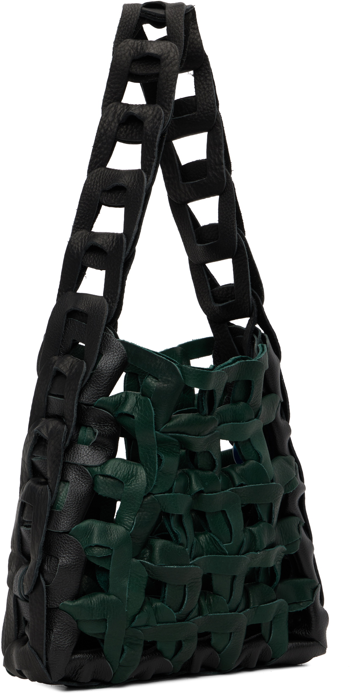SC103 Green & Black Links Bag